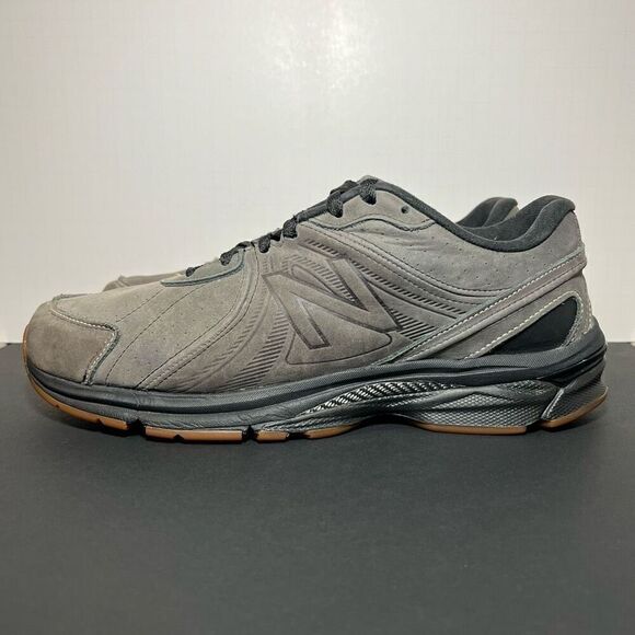 Mens NEW BALANCE 2040 v2 BOSTON Gray Athletic Sneakers / Size 11.5 Wide - Picture 3 of 9